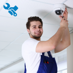 Installation caméras de surveillance