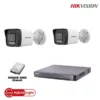 Kit 2 caméra de surveillance extérieur Hikvision ColorVu 2Mp