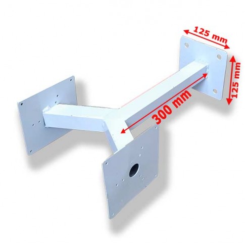 SUPPORT DOUBLE CAMÉRA MÉTALLIQUE