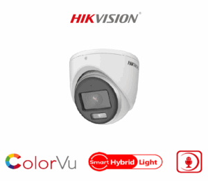 CAMERA DOME 2MP HIKVISION AUDIO SMART HYBRIDE LIGHT